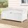 Gardeon 160L White Fir Wood Outdoor Storage Bench Box - Water-Resistant, Insect-Resistant, Indoor/Outdoor Use