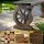 Gardeon Outdoor Wooden Garden Bench - Rustic Wagon Wheels, UV-Resistant Fir Wood, 2-Seater, 320kg Capacity, 120cm