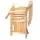 Gardeon Adirondack Outdoor Chairs Set of 2, Foldable Fir Wood Patio Furniture with Wide Armrests, Natural Finish
