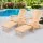 Gardeon 2PC Adirondack Outdoor Chairs & Ottoman Set, Hemlock Wood, Foldable Patio Furniture for Garden, 150kg Capacity