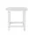 Gardeon White HDPE Outdoor Side Table: Weatherproof, 91kg Capacity, 47.5cm Height, Ideal for Patio & Garden Use