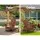 Gardeon Adirondack Outdoor Wooden Beach Chair - Brown, Fir Wood, 150kg Capacity, UV & Weather-Resistant, 73x82x86cm
