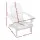 Gardeon White Adirondack Outdoor Chair - Eco-Friendly Fir Wood, 150kg Capacity, UV-Resistant, Wide Armrests, 52x82x86cm