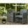 Gardeon 5PC Grey Wicker Bistro Set - Outdoor/Indoor Furniture with UV-Resistant PE Wicker & Aluminium Frame, 5mm Glass