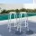 Gardeon 2-Piece Aluminium Bar Stools - 82cm Tall, Rust & UV-Resistant, Indoor/Outdoor Use, Anti-Slip, 150kg Capacity