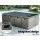 Gardeon 13-Piece Outdoor Dining Set, Wicker Table & Chairs, Seats 12, Grey, UV-Resistant PE Wicker, Tempered Glass Top
