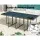 Gardeon 13-Piece Outdoor Dining Set, Wicker Table & Chairs, Seats 12, Grey, UV-Resistant PE Wicker, Tempered Glass Top