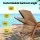 Gardeon 4-Position Sun Lounge Chaise Lounger HDPE Wood-Grain Patio Beach Chair with Wheels Brown 150kg