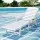 Gardeon Sun Lounger Chaise Lounge 4-Position Adjustable 150kg White Outdoor Chair with Wheels and Cupholder