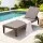 Gardeon Outdoor Sun Lounger Adjustable Chaise Recliner 150kg Brown Wicker-Look Patio Poolside Furniture