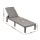 Gardeon Outdoor Sun Lounger Adjustable Chaise Recliner 150kg Brown Wicker-Look Patio Poolside Furniture