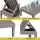 Gardeon Outdoor Sun Lounger Adjustable Chaise Recliner 150kg Brown Wicker-Look Patio Poolside Furniture