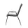 Gardeon 4PC Black Stackable Outdoor Dining Chairs, Textilene Fabric, Steel Frame, Weather-Resistant Patio Furniture
