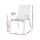 Gardeon 2PC White Outdoor Dining Chairs - Stackable, Weather-Resistant Textilene & Steel, 150kg Capacity, Easy Storage