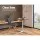 Gardeon Outdoor Bar Table - Adjustable Heights, Hardwood Top, Foldable, Aluminium Pole, Perfect for Patios & Cafés