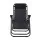 Gardeon Black Zero Gravity Chair - Folding Recliner, Adjustable, Lightweight, Steel Frame, Padded Headrest, 166° Recline