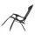 Gardeon Black Zero Gravity Chair - Folding Recliner, Adjustable, Lightweight, Steel Frame, Padded Headrest, 166° Recline