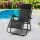 Gardeon Black Zero Gravity Chair - Folding Recliner, Adjustable, Lightweight, Steel Frame, Padded Headrest, 166° Recline
