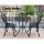 Gardeon 3PC Outdoor Bistro Set - Cast Aluminium Patio Furniture, Black, Weather-Resistant, Includes Chairs & Table