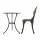 Gardeon 3PC Outdoor Bistro Set – Cast Aluminium Tulip Design, Weather-Resistant, Bronze Finish, with Parasol Hole