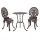 Gardeon 3PC Patio Bistro Set: Cast Aluminium Bronze, Weather-Resistant, Vintage Design with Parasol Hole, Easy Assembly