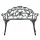 Gardeon 100cm Vintage Green Cast Aluminium Outdoor Garden Bench - Weather-Resistant, Classic Design, EN581 Certified