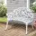 Gardeon 100cm Cast Aluminium Vintage White Garden Bench - Weather-Resistant, 220kg Capacity, Easy Assembly