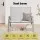 Gardeon 2-Seat Steel Outdoor Bench - Rust-Resistant, Powder-Coated, Easy Assembly, UV-Protected Textilene, Grey