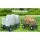 Gardeon Mesh Garden Steel Cart, Green - Heavy-Duty, Weather-Resistant, 400kg Capacity, ATV Compatible, Easy Assembly