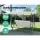Gardeon 3-Seater Outdoor Swing Chair with Adjustable Canopy, Beige - Powder-Coated Steel Frame, Water-Resistant Cushions