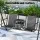 Gardeon Outdoor 2-Seater Swing Chair - Grey, Powder-Coated Steel, Adjustable Water-Resistant Canopy, Cup Holder