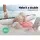 Gardeon 2-Person Hammock Bed with Pillow – 343cm Durable Cotton-Poly Blend for Indoor/Outdoor Use, 150kg Capacity
