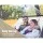 Gardeon 2-Person Hammock Bed with Pillow – 343cm Durable Cotton-Poly Blend for Indoor/Outdoor Use, 150kg Capacity