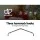 Gardeon 100cm Hammock Chair with Stand - Indoor/Outdoor Swing, 120kg Capacity, 360° Rotation, Steel Frame, Eco-Friendly