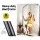 Gardeon 100cm Hammock Chair with Stand - Indoor/Outdoor Swing, 120kg Capacity, 360° Rotation, Steel Frame, Eco-Friendly
