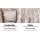 Gardeon Hammock Chair Outdoor Camping Set, Cream, Polyester Cotton, 180kg Capacity, Steel Stand, Indoor/Outdoor Use