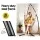 Gardeon Hammock Chair Outdoor Camping Set, Cream, Polyester Cotton, 180kg Capacity, Steel Stand, Indoor/Outdoor Use