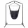 Gardeon Outdoor Hammock Chair with Stand, Polyester Cotton, 100x45x145cm, Grey, 360° Swing, Indoor/Outdoor Use