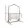 Gardeon Hammock Chair with Stand, Macrame 2-Seater, Cream, 120x70x120cm, Indoor/Outdoor, Handmade Tassels, 200kg