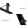 Gardeon Heavy-Duty Steel Hammock Chair Stand, 2.1m, Weather-Resistant, 120kg Capacity, Indoor/Outdoor, Black Finish