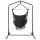 Gardeon Outdoor Hammock Chair with Stand, Polyester Cotton, 150x90cm, Grey, Weather-Resistant, Indoor/Outdoor Use