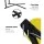 Gardeon Hammock Chair with Steel Stand, Polyester Cotton, 150x90cm, Grey, Indoor/Outdoor, 360° Rotation, 120kg Capacity