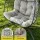 Gardeon 2-Seater Outdoor Swing Chair with Stand Cushion 200kg Adjustable Chains Indoor Outdoor Dark Grey