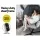 Gardeon Grey Outdoor Foldable Egg Swing Chair with 360° Rotation, UV-Resistant Canopy, and Plush Cushion, 150kg Capacity