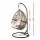 Gardeon Outdoor Egg Swing Chair - Handcrafted Wicker, 360° Rotatable, Anti-Rust Frame, Soft Cushion, 150kg Capacity
