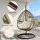 Gardeon Outdoor Egg Swing Chair - Handcrafted Wicker, 360° Rotatable, Anti-Rust Frame, Soft Cushion, 150kg Capacity