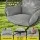 Gardeon Outdoor Swing Chair with Stand 150kg Foldable PE Rattan Cushion Height Adjustable Outdoor Handcrafted Grey
