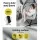 Gardeon Outdoor Hanging Egg Swing Chair, Handcrafted UV-Resistant Wicker, 360° Rotation, Grey Cushion, 150kg Capacity