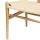 Artiss Dining Chair, Wooden Rattan, Wishbone Back, Ergonomic, Durable Rubberwood Frame, Stylish Kraft Paper Seat