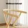 Artiss Dining Chair, Wooden Rattan, Wishbone Back, Ergonomic, Durable Rubberwood Frame, Stylish Kraft Paper Seat